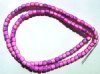 16 inch Strand of 4x4mm Hot Pink Miracle Beads